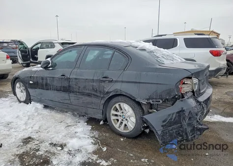 2007 BMW 328 I из США, поврежденный, VIN WBAVA33587KX82197